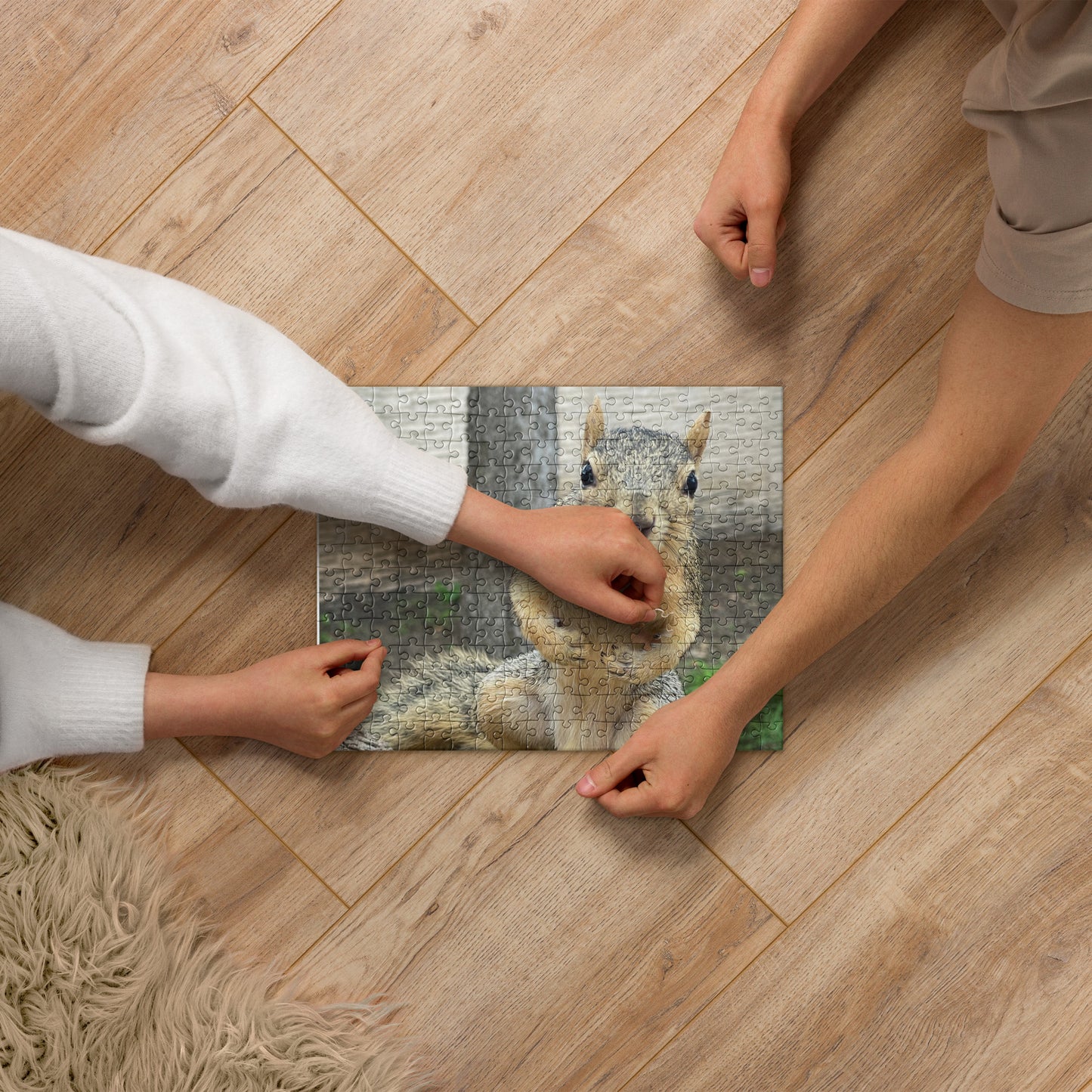 Squirrels of Shavano Jigsaw Puzzle