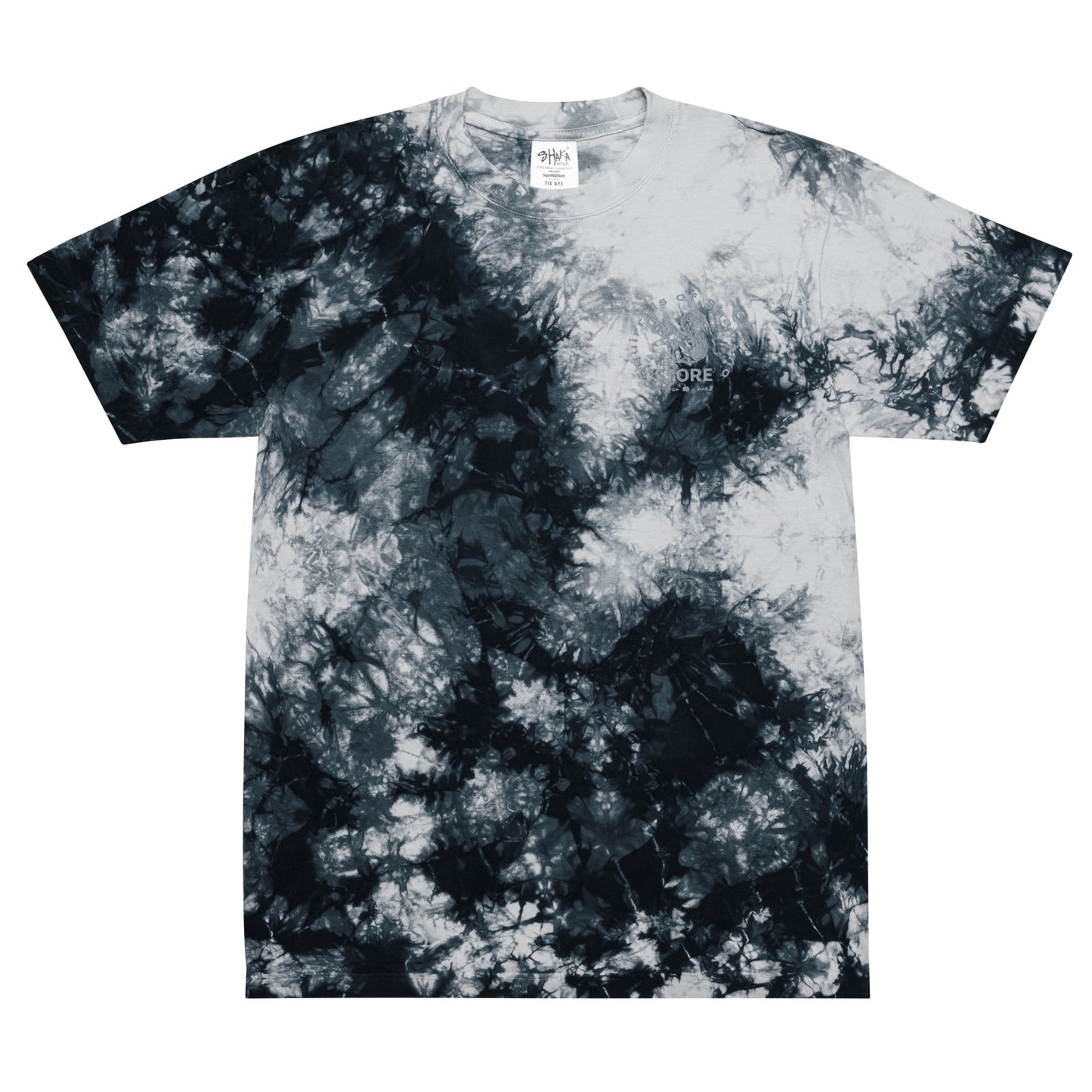 Squirrels of Shavano Oversized Tie-Dye T-Shirt