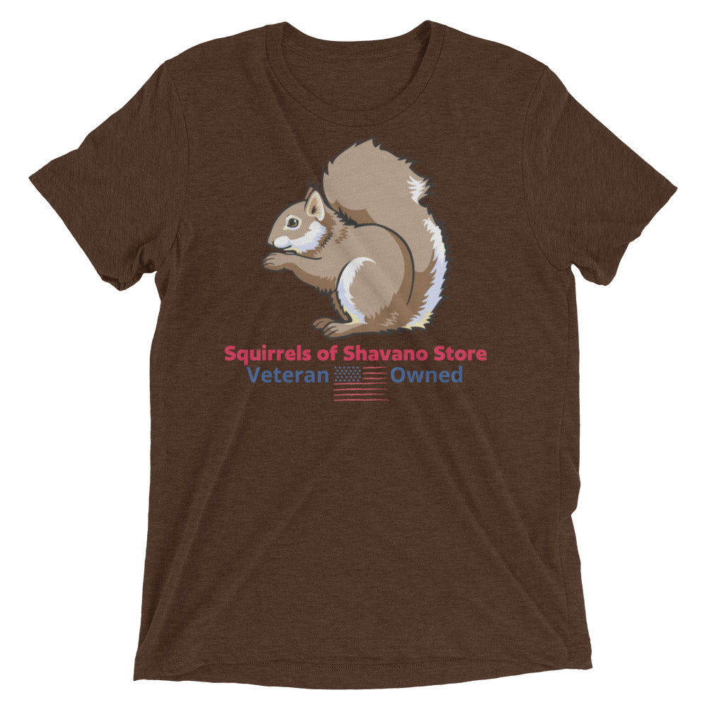 Squirrels of Shavano Desert Camo Squirrel Short Sleeve T-Shirt