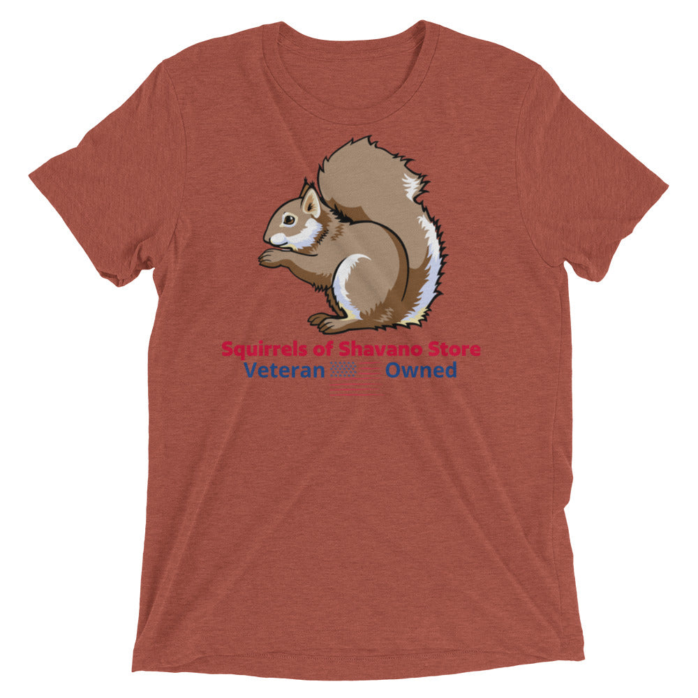 Squirrels of Shavano Desert Camo Squirrel Short Sleeve T-Shirt