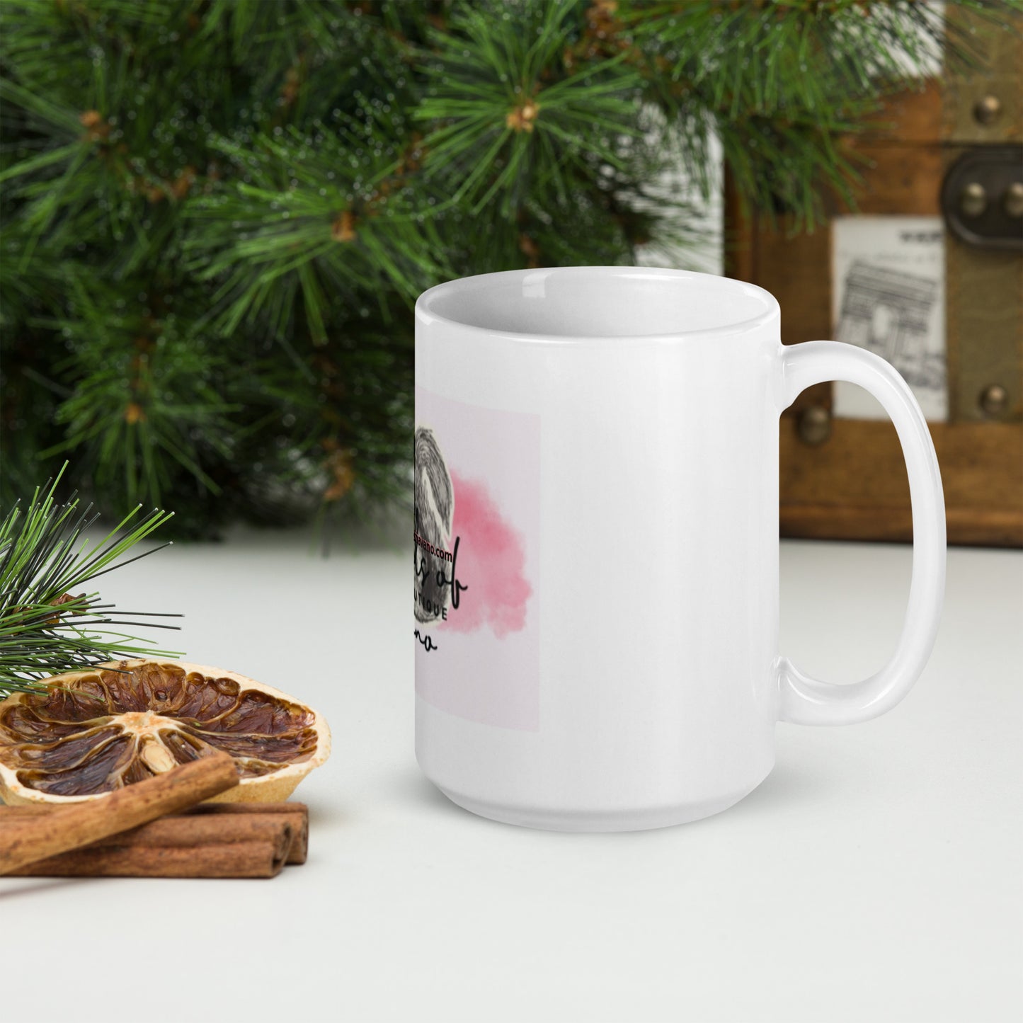 Squirrels of Shavano White Glossy Mug