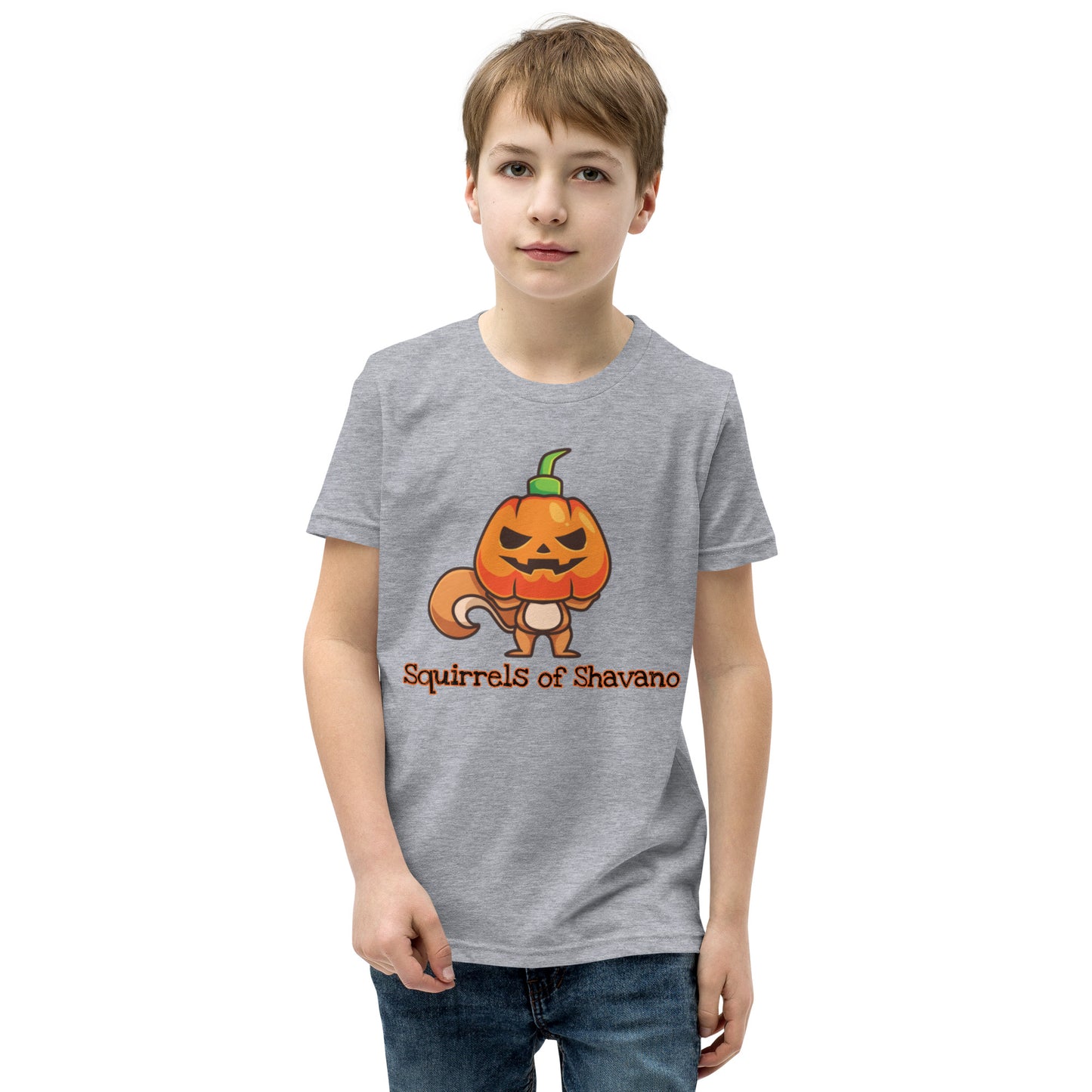 Squirrels of Shavano Halloween Youth Short Sleeve T-Shirt