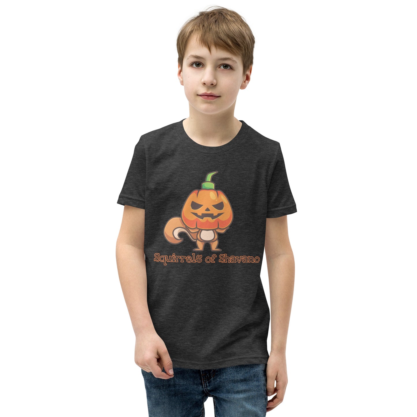 Squirrels of Shavano Halloween Youth Short Sleeve T-Shirt