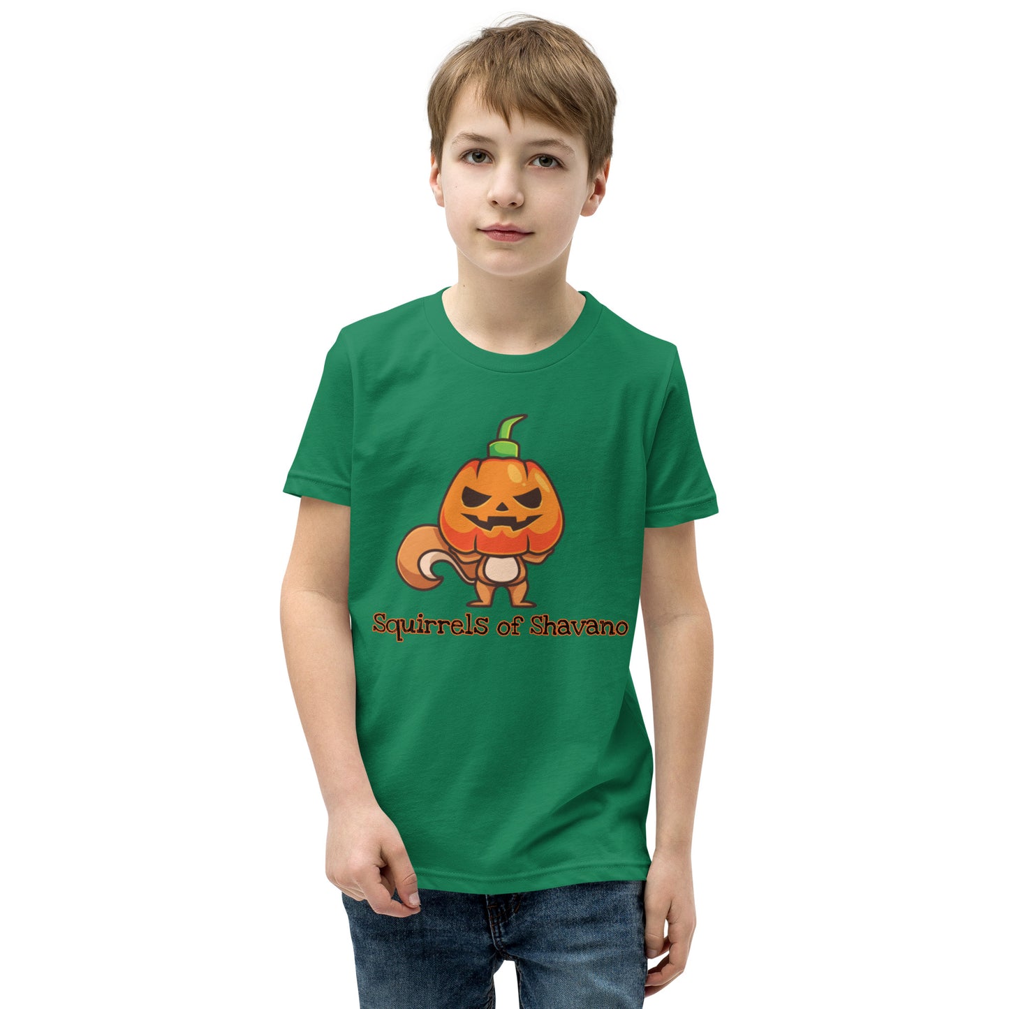 Squirrels of Shavano Halloween Youth Short Sleeve T-Shirt